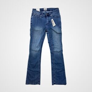 Ridgecut Toughwear Women Flex Bootcut Jeans Slim Fit Blue Denim Size 4 NWT